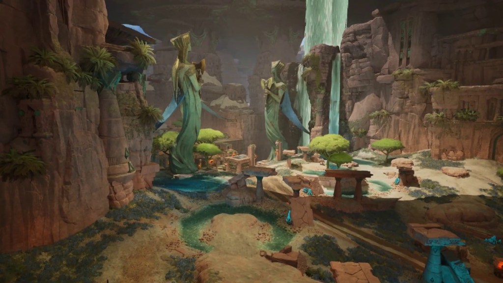 Vesper City map in Highguard
